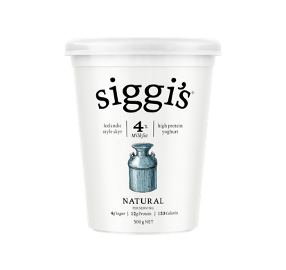 Siggi's Icelandic-style Yogurt: Skyr - Natural 4% 500g